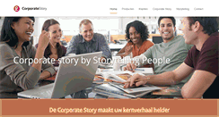 Desktop Screenshot of corporatestory.nl